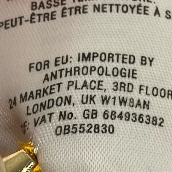 Anthropologie Maeve Brearly‎ Mustard Yellow Open Shoulder Ruffle Top Size 2 Boho - Picture 15 of 15